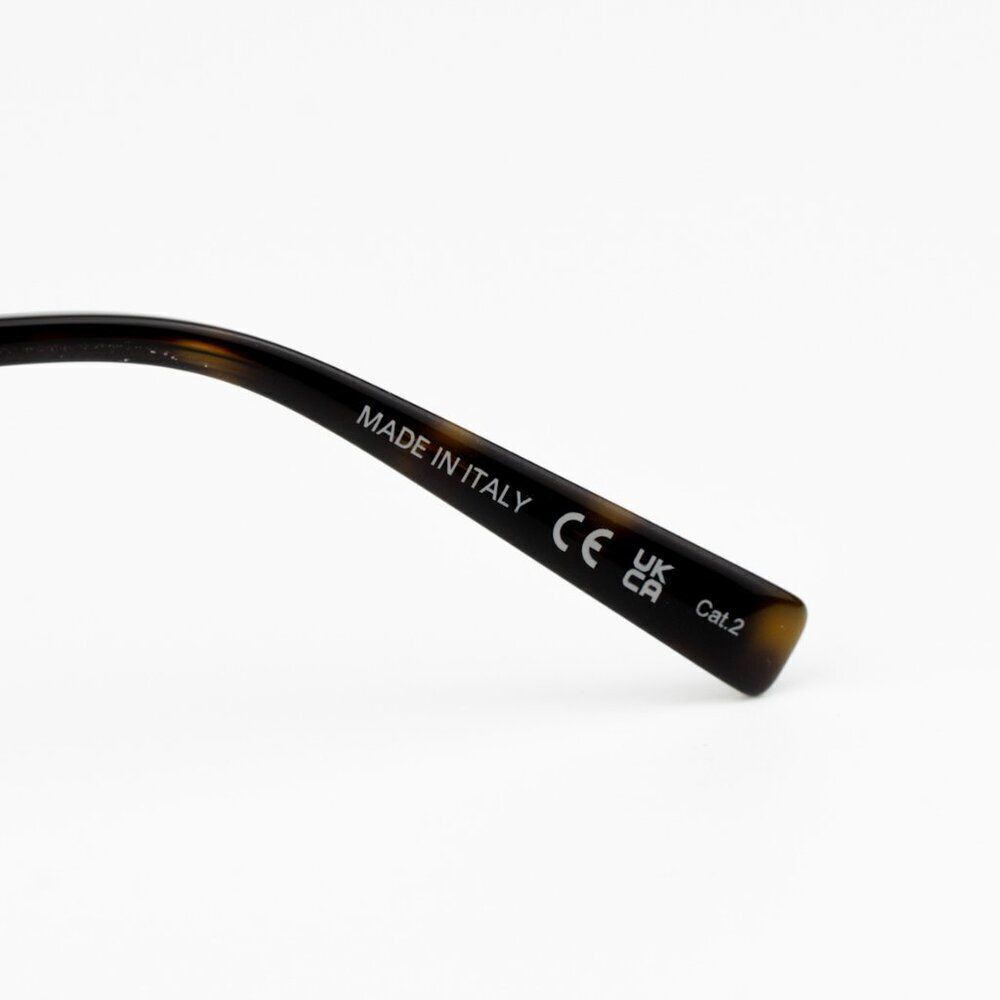 NEW Saint Laurent SL692 003 Gold Green Oval Men Sunglasses - Picture 13 of 15